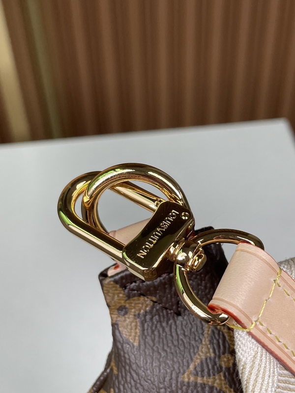 ルイヴィトンバッグ素材ディテール